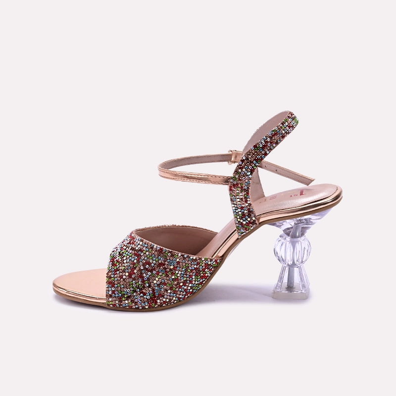 Peach Fancy Sandals 0421344