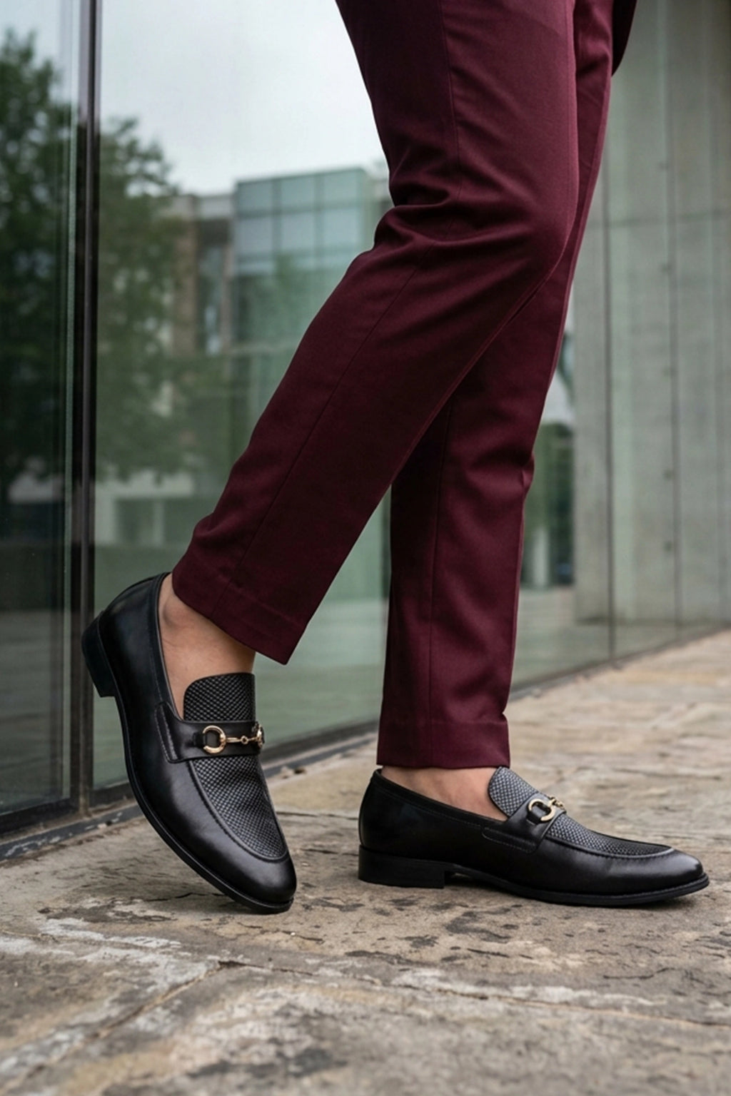 Pembroke Black Formal Horsebit Loafers 0111282