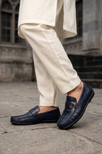 Peregrine Blue Dress Loafers 0130864