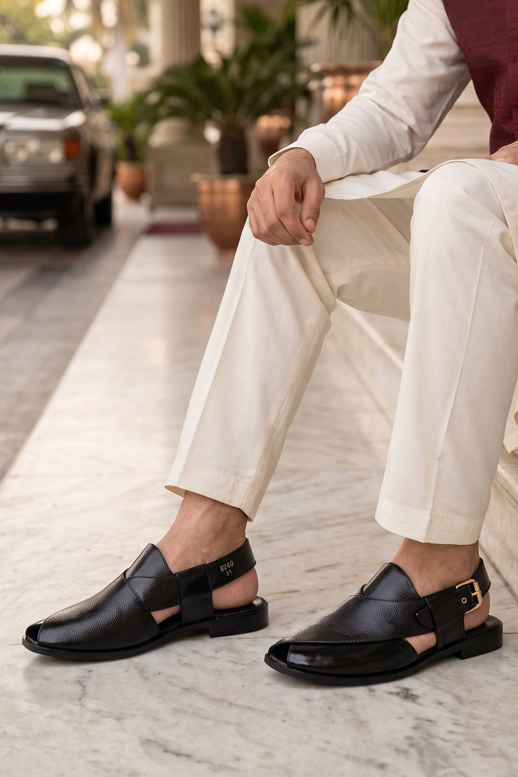 Peshawari Sandal Black 0141333