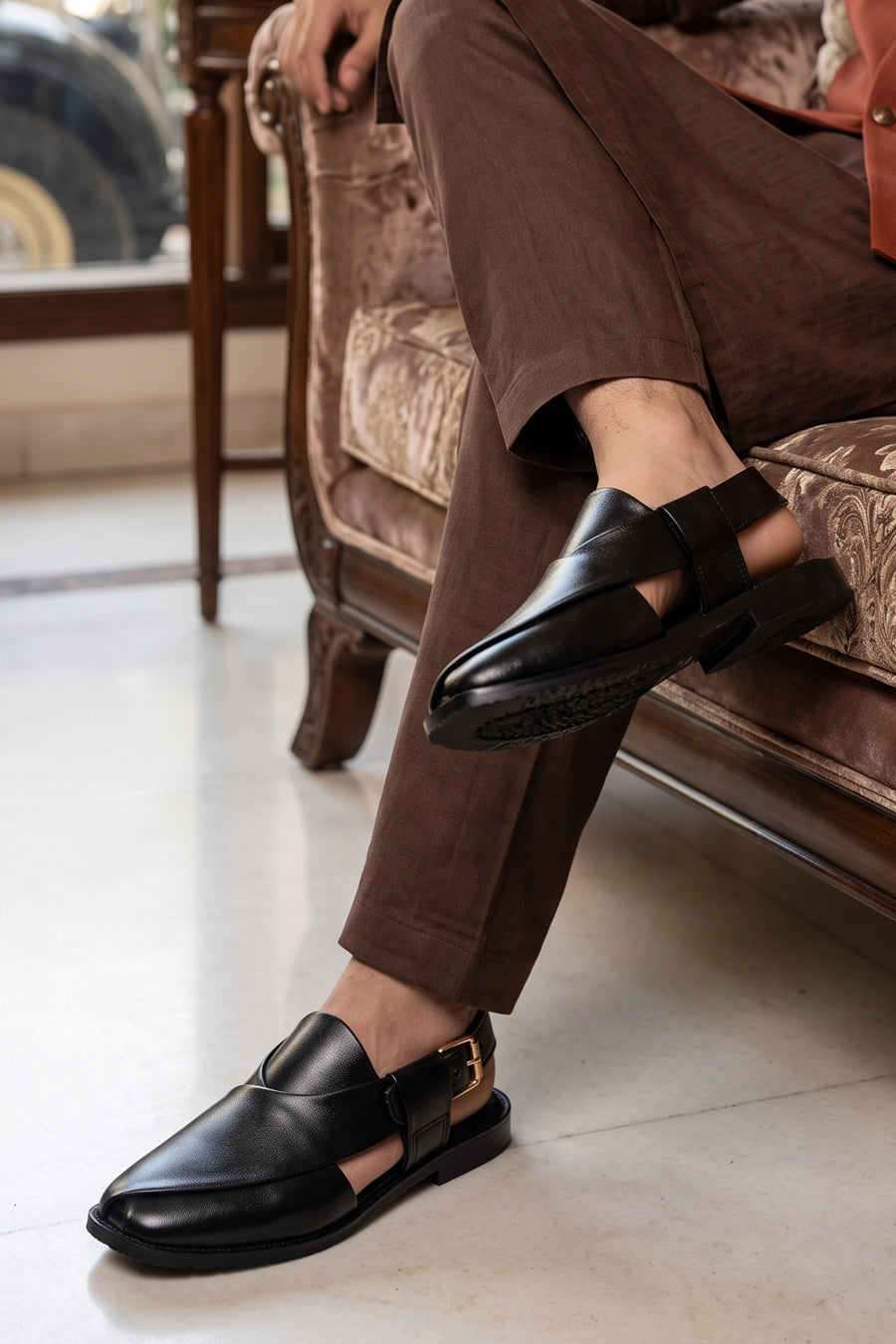 Peshawari Sandal Black 0141378