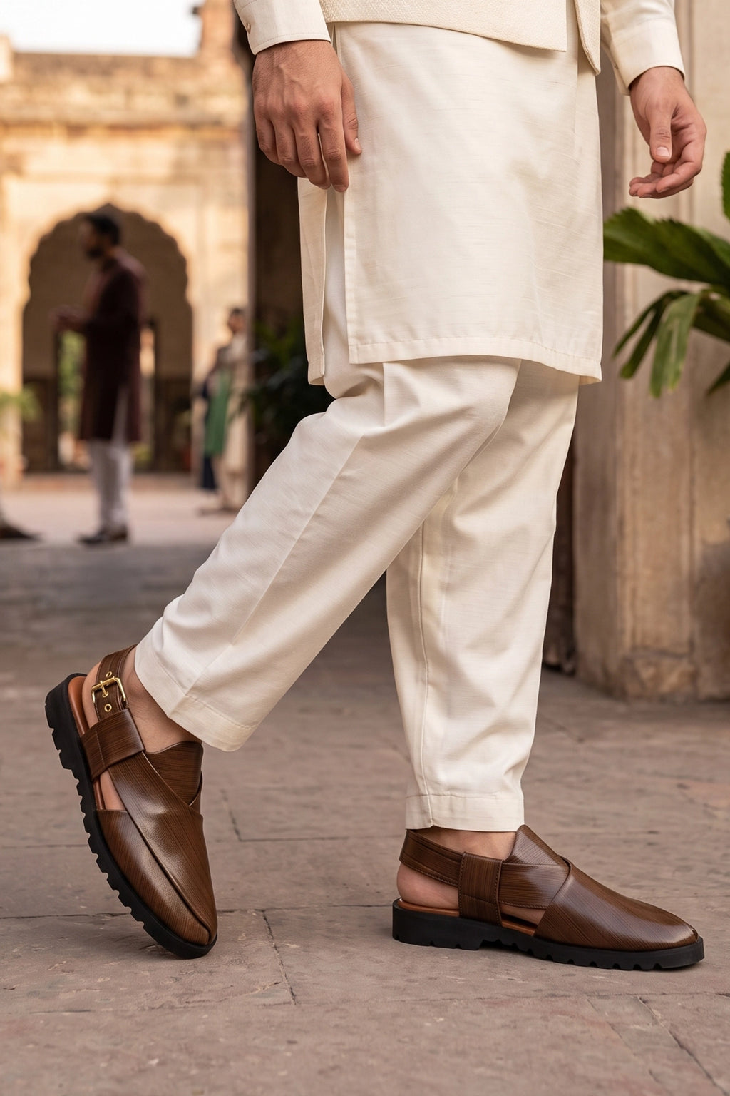 Peshawari Sandal Brown 0141344