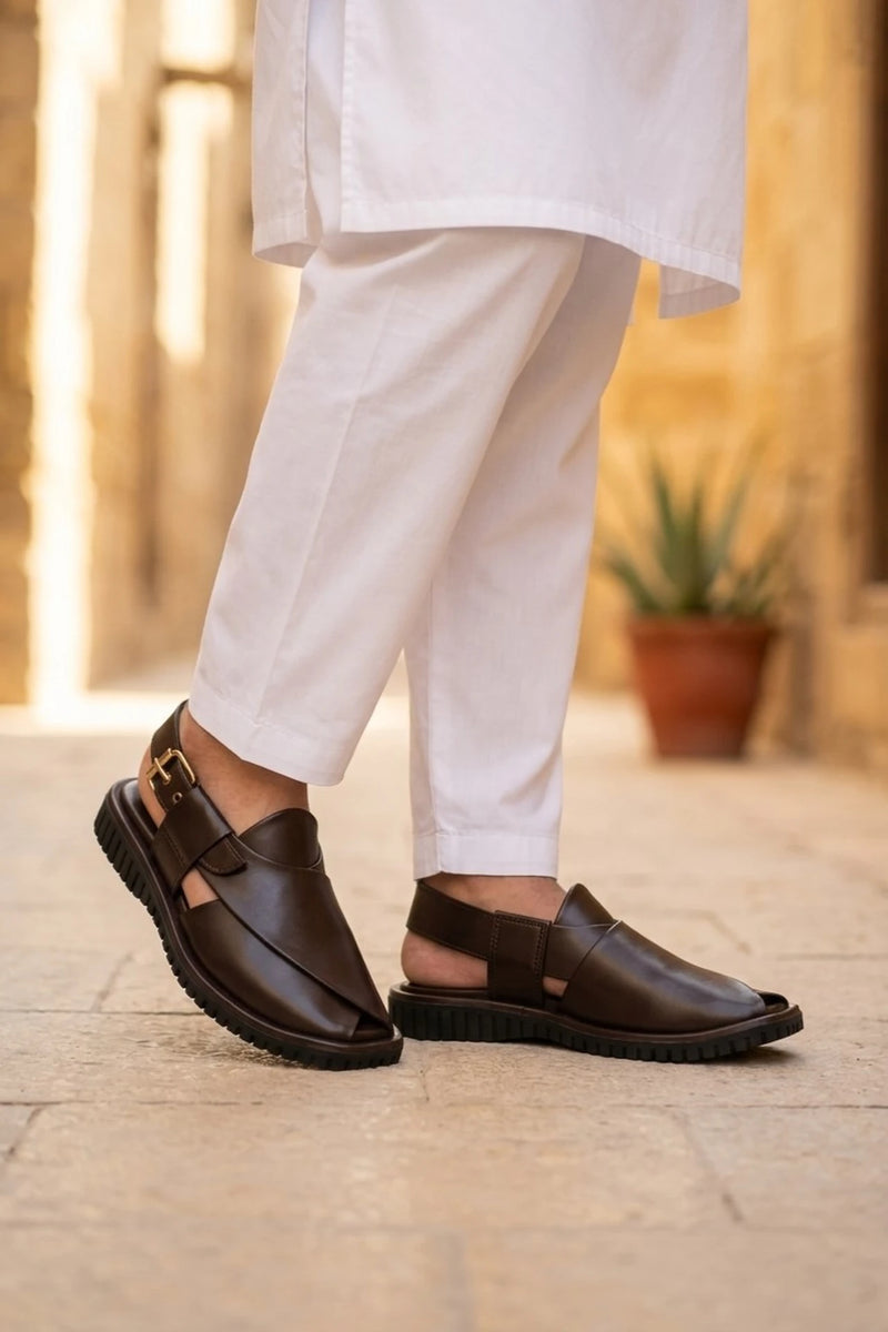 Peshawari Sandal Brown 0141479