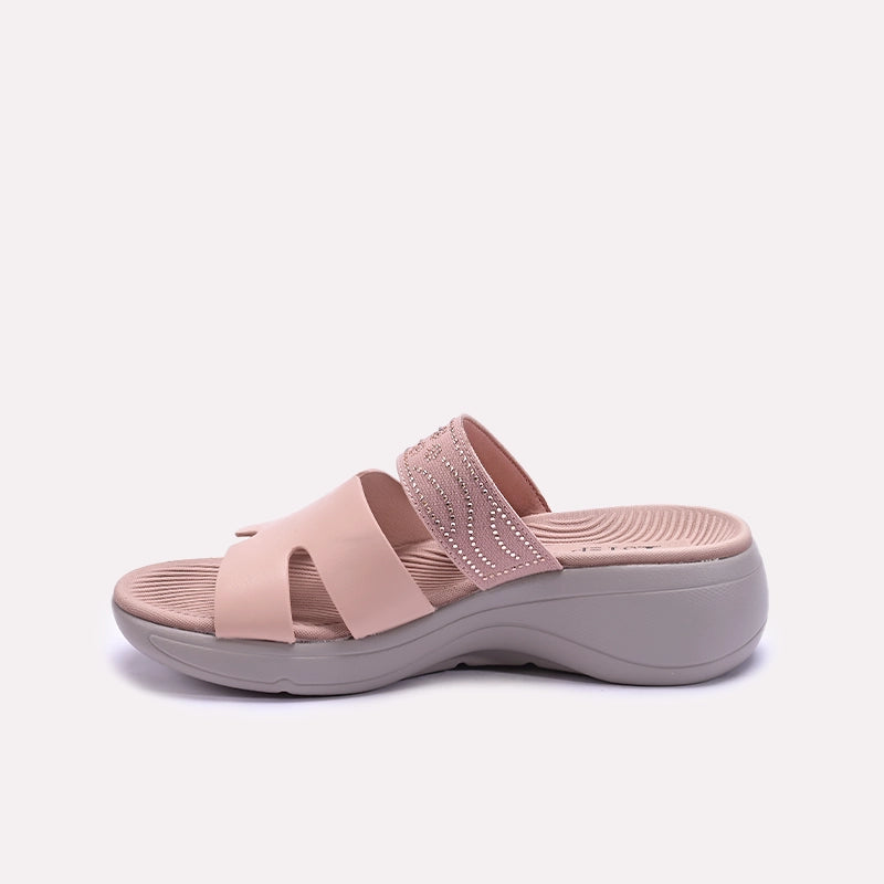 Pink Casual Slippers 0413277