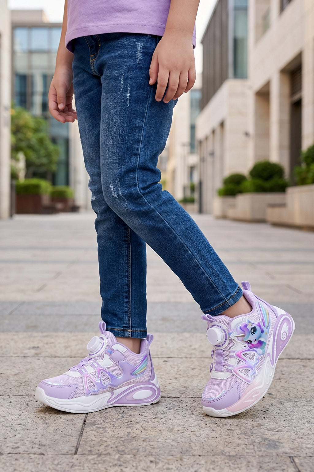 Purple Jogger Shoes 0750321
