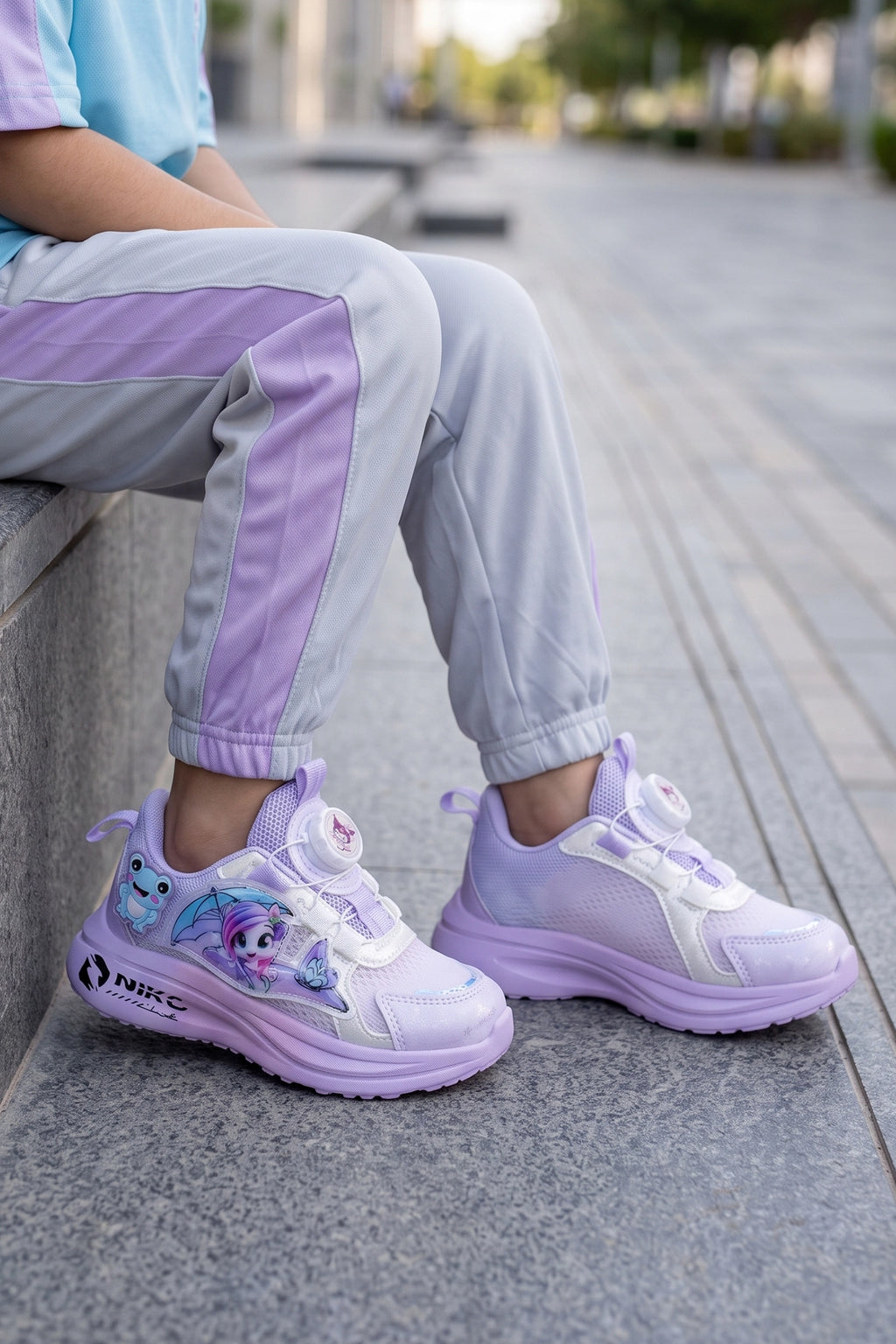Purple Jogger Shoes 0750326