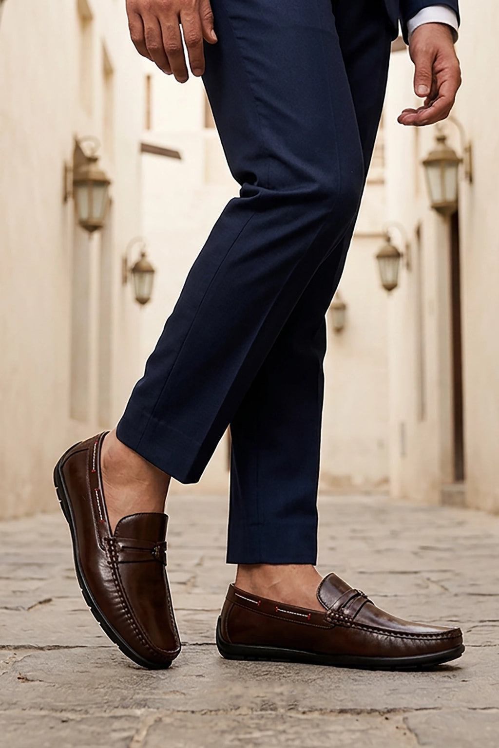 Quinton Brown Dress Loafers 0130865