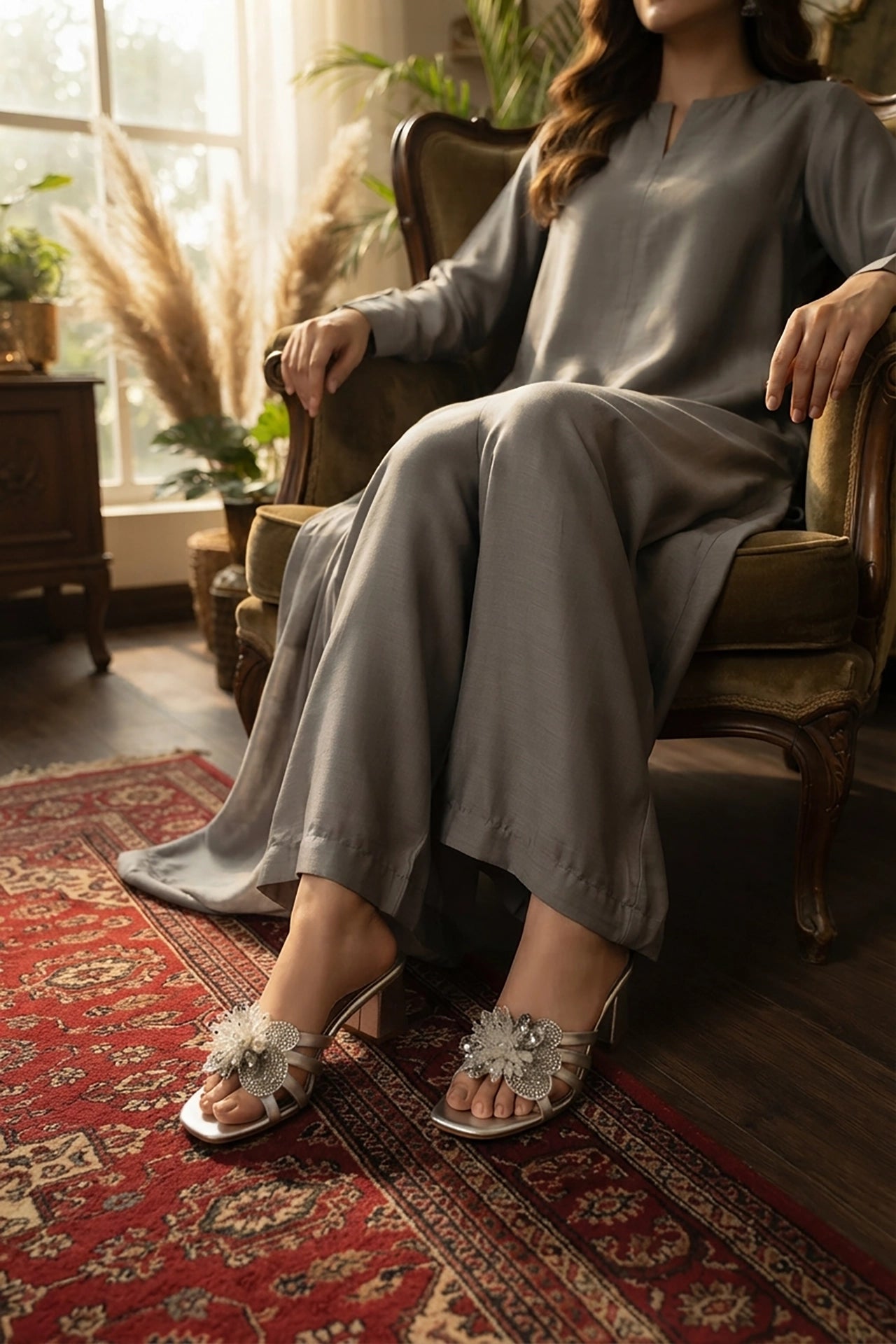 Fancy Slipper Silver 0413750