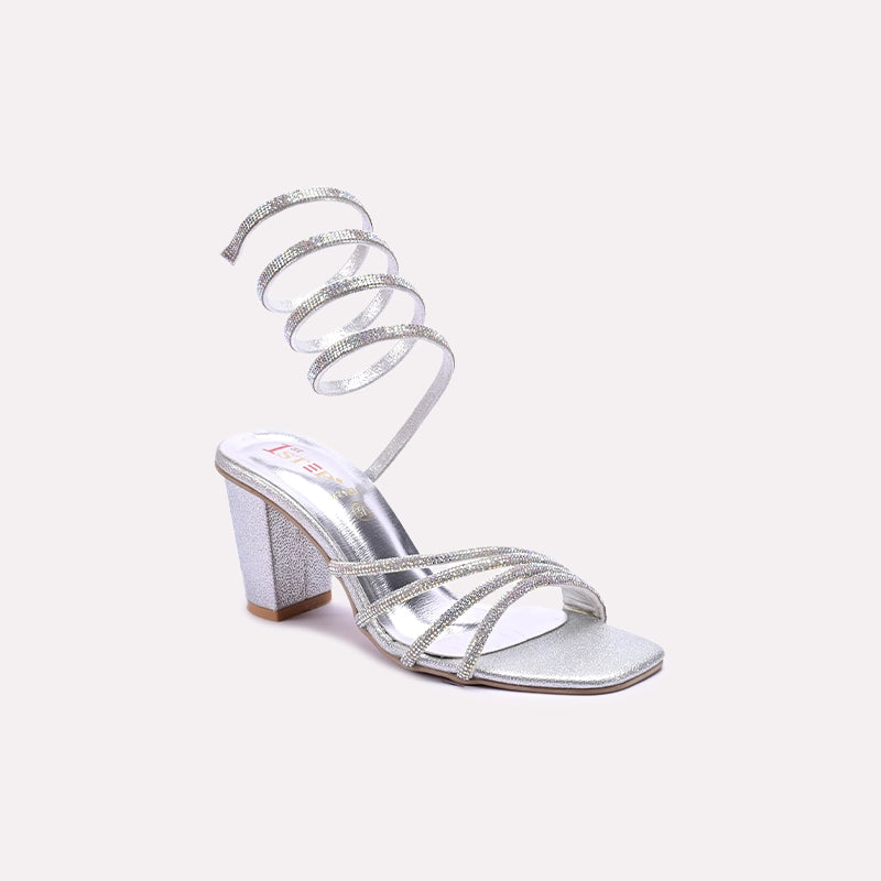 Silver Bridal Sandals 0421331