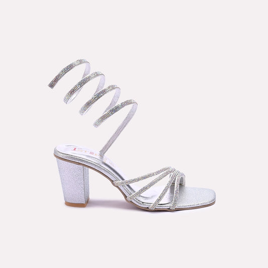 Silver Bridal Sandals 0421331