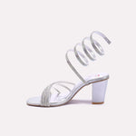 Silver Bridal Sandals 0421331