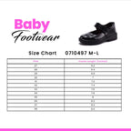 Baby School Shoes Black 0710497