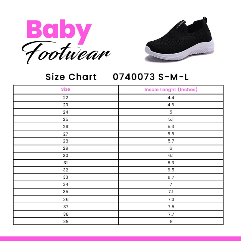 Baby Sneaker Shoes Black 0740073