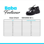 Baba School Shoes Black 0610464