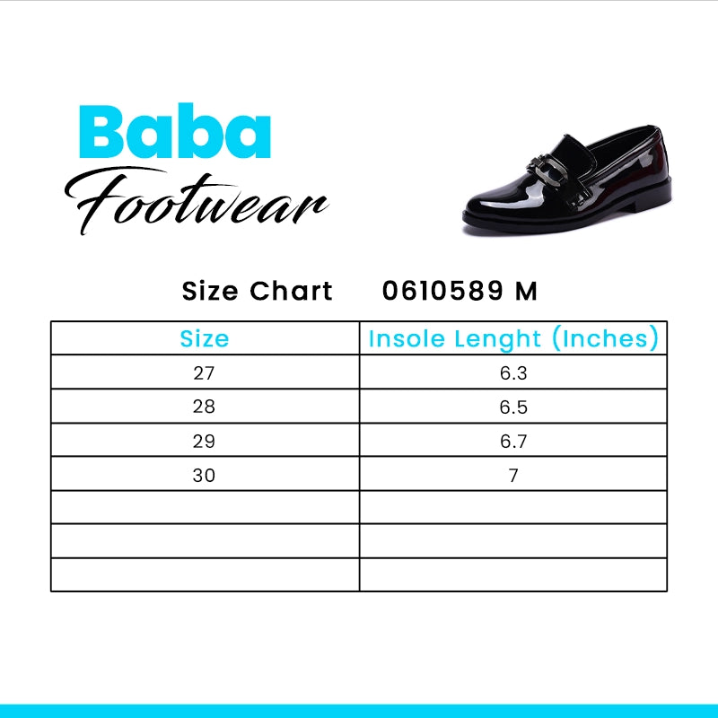 Baba Formal Shoes Black 0610589