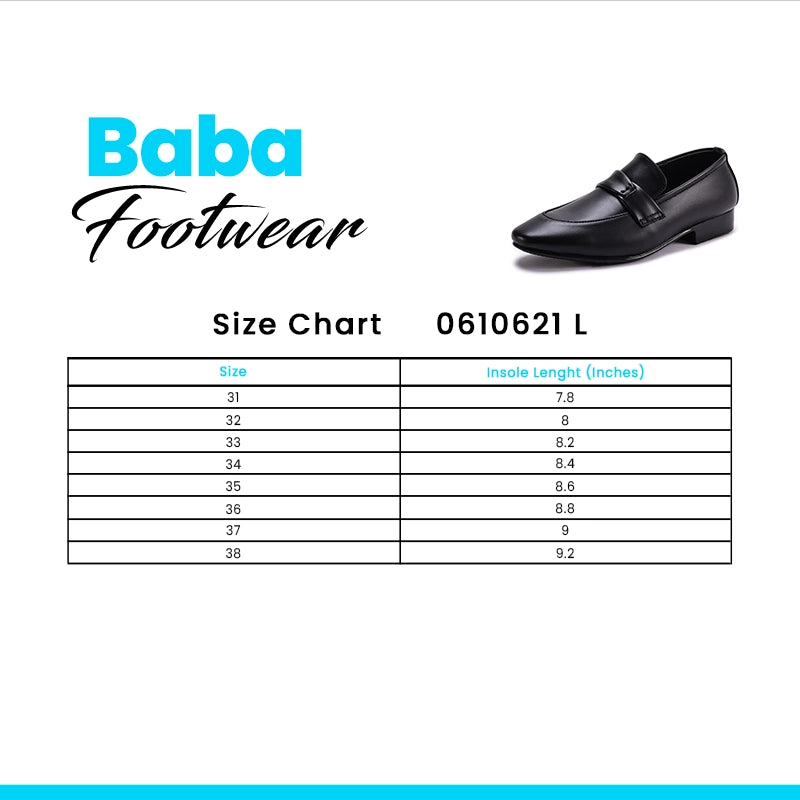 Baba Formal Shoes Black 0610621