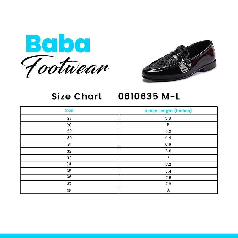 Baba Formal Shoes Black 0610635