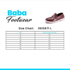 Baba Loafer Shoes Maroon 0610671