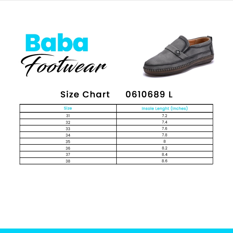 Baba Casual Shoes Gray 0610689