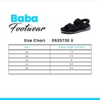 Baba Formal Sandal Black 0620736