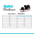 Black Sports Sandals for Baba 0620904