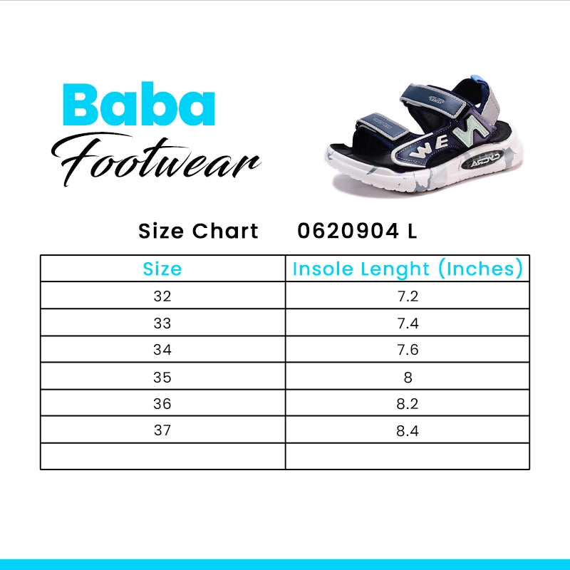 Blue Sports Sandals for Baba 0620905
