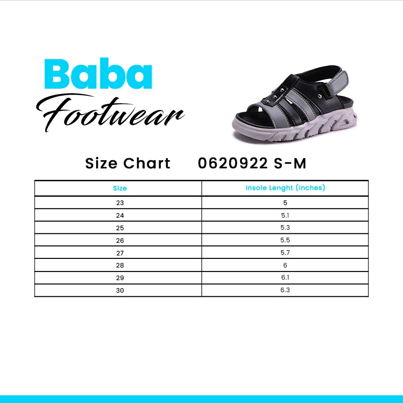 Baba Casual Sandal Black 0620922
