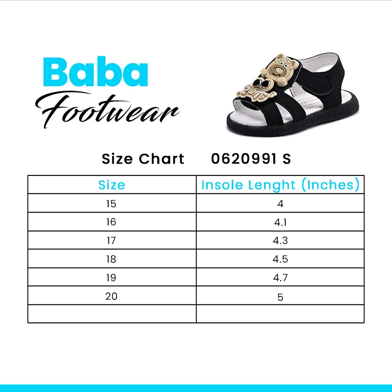 Baba Casual Sandal 0620991 Black
