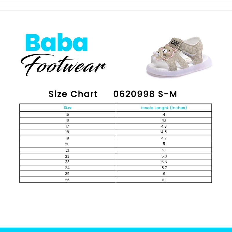 Baba Casual Sandal Fawn 0620998