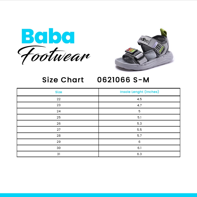 Baba Sport Sandal Gray 0621066