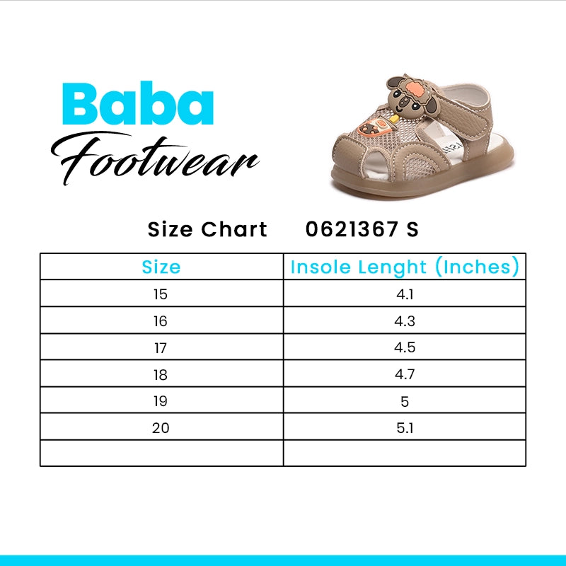 Boy Casual Sandal Fawn 0621367