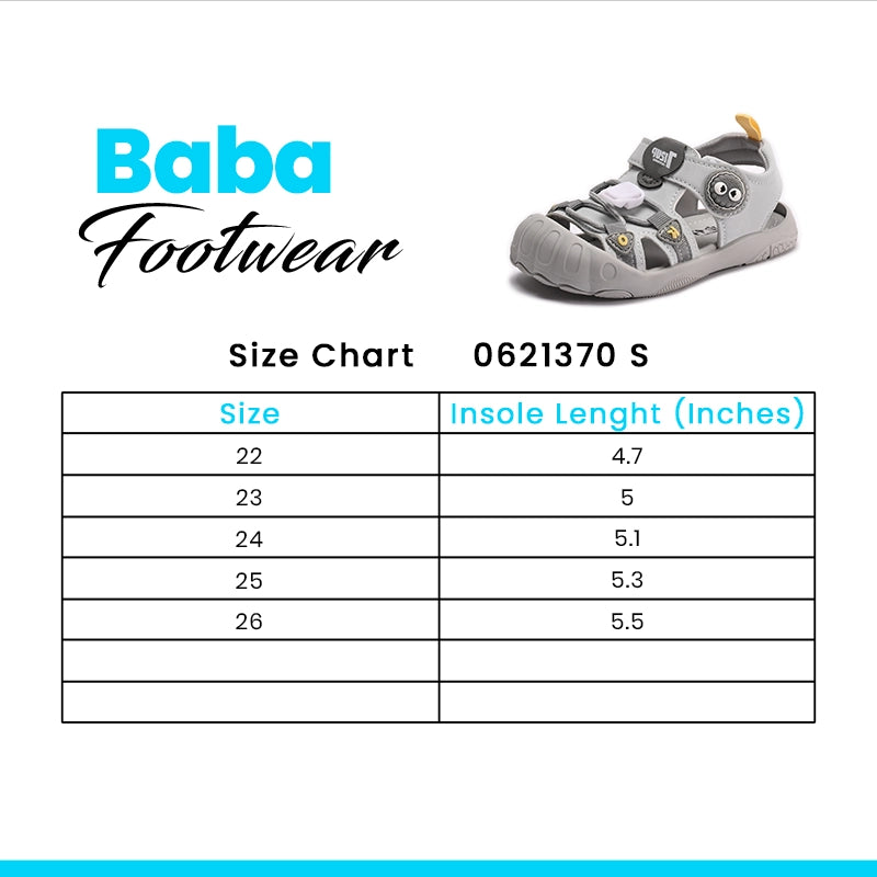 Boy Roman Sandal Gray 0621370