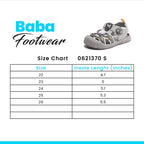 Boy Roman Sandal Gray 0621370