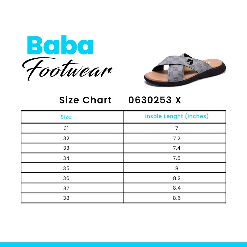 Kids Gray Casual Slippers 0630253