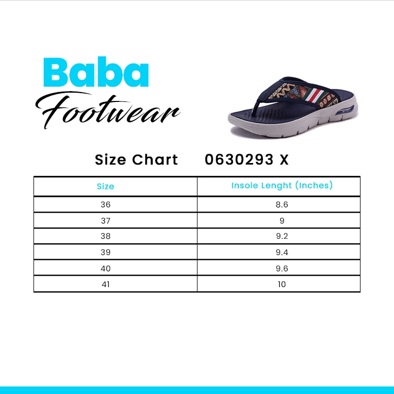 Baba Blue Casual Slippers 0630293