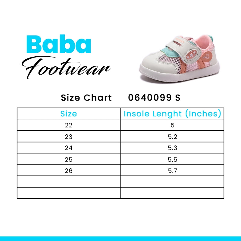 Baba Pink Sneaker Shoes 0640099