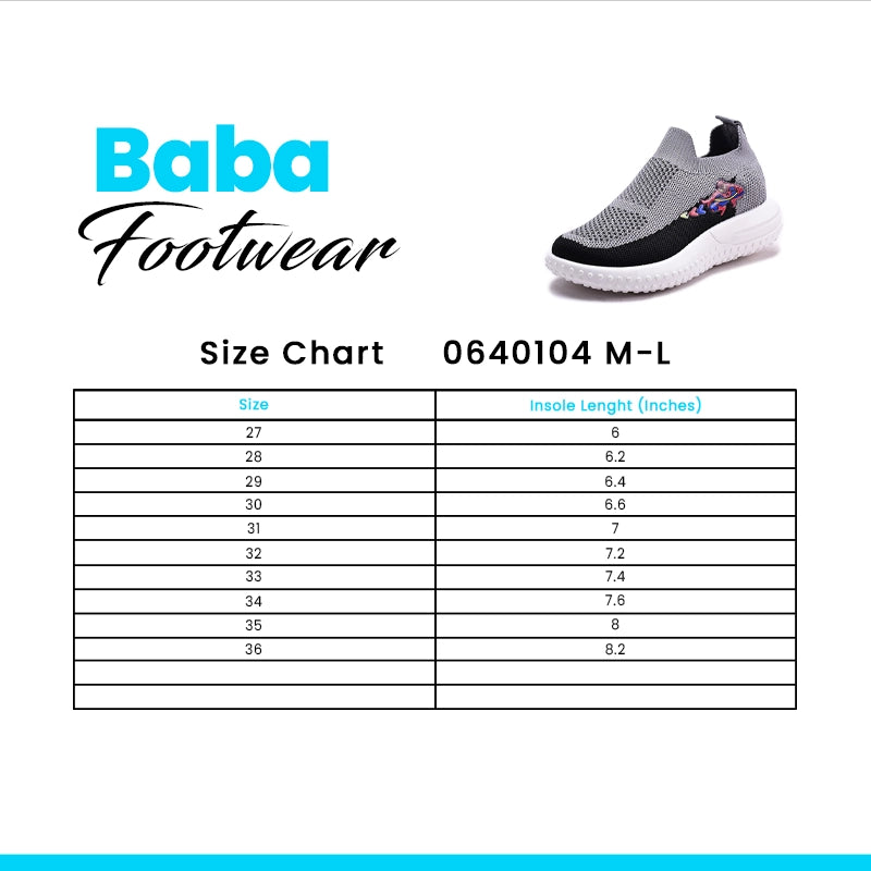 Baba  Sneaker Shoes Gray 0640104