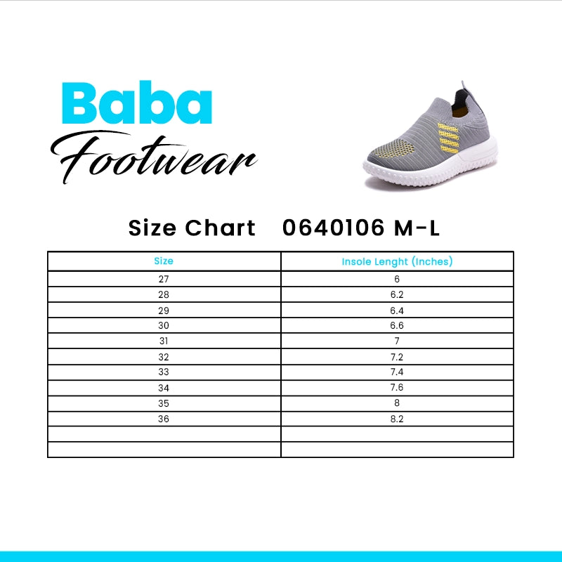 Baba  Sneaker Shoes Gray 0640106