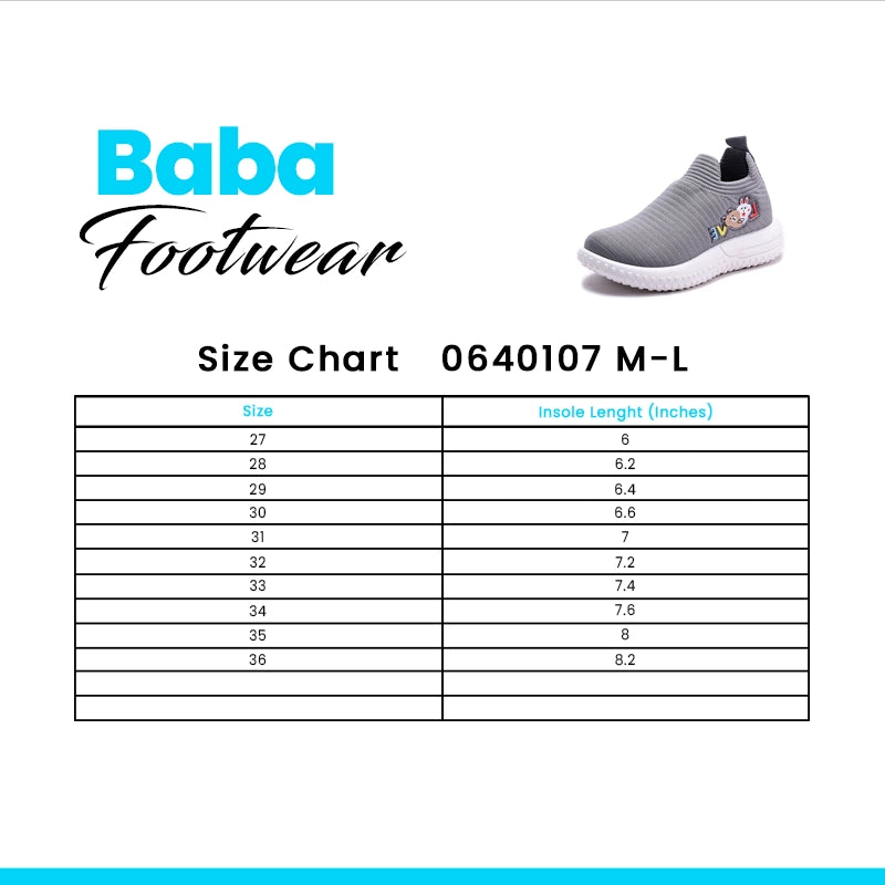 Baba  Sneaker Shoes Gray 0640107