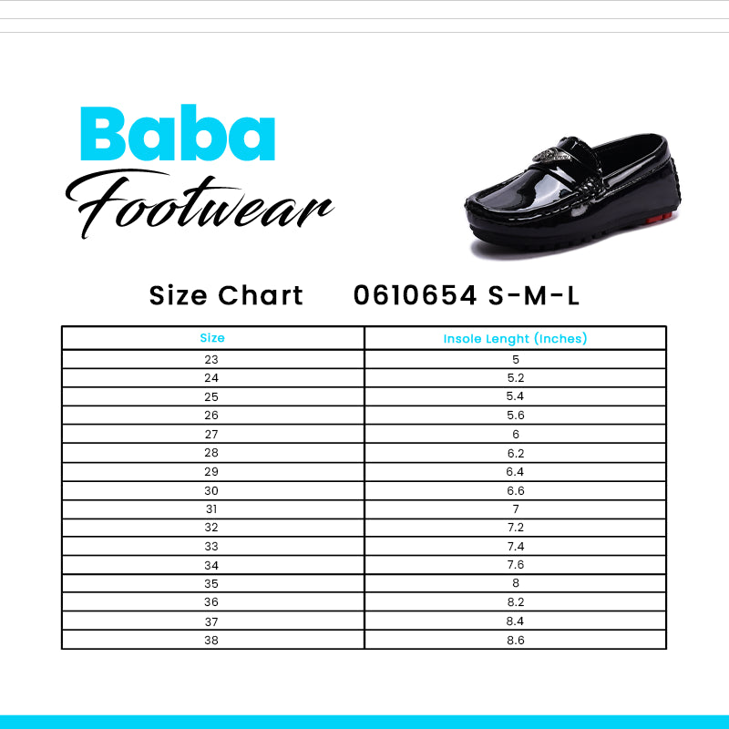 Boy Loafer Shoes Black 0610564
