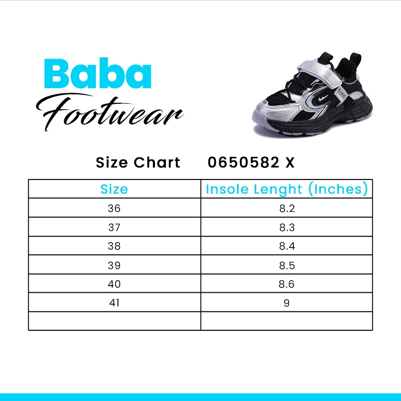 Baba Gray Jogger Shoes 0650582