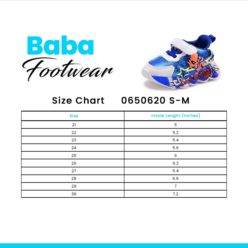 Baba Blue Jogger Shoes 0650620