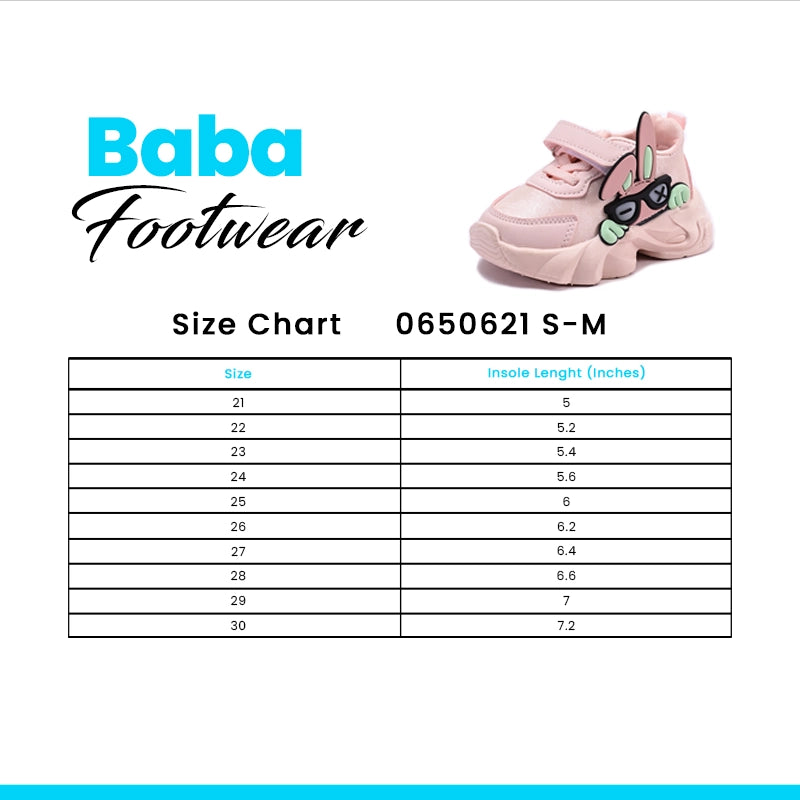 Baba Pink Jogger Shoes 0650621