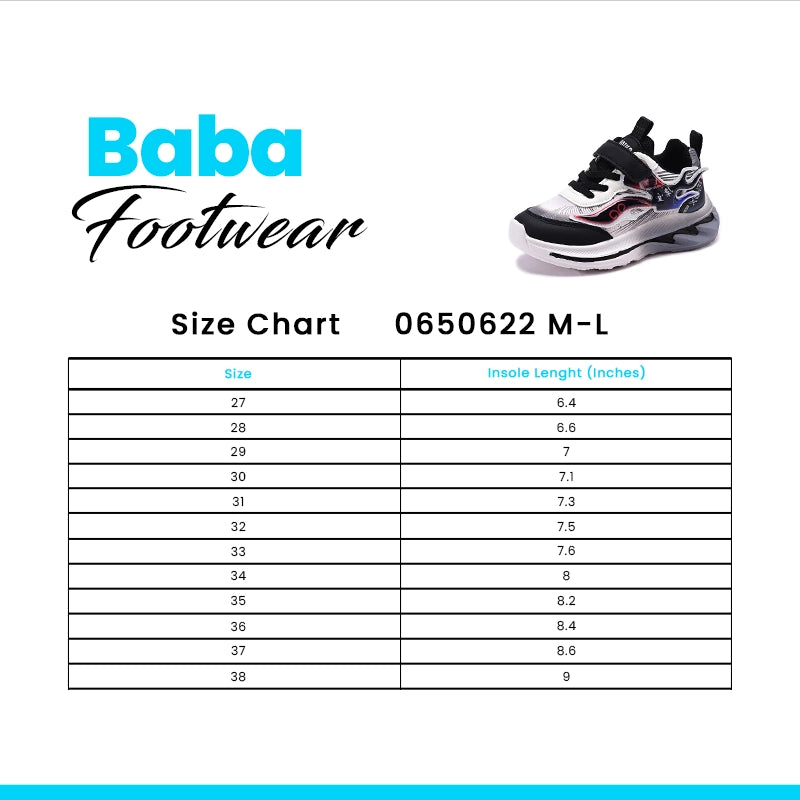 Baba Black Jogger Shoes 0650622