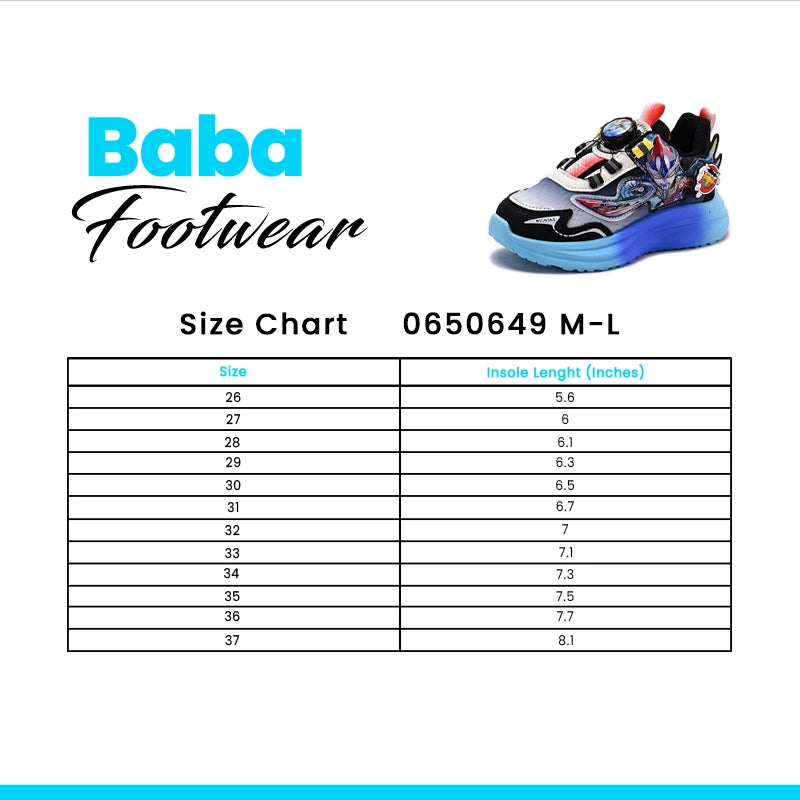 Baba Jogger Shoes Black 650649