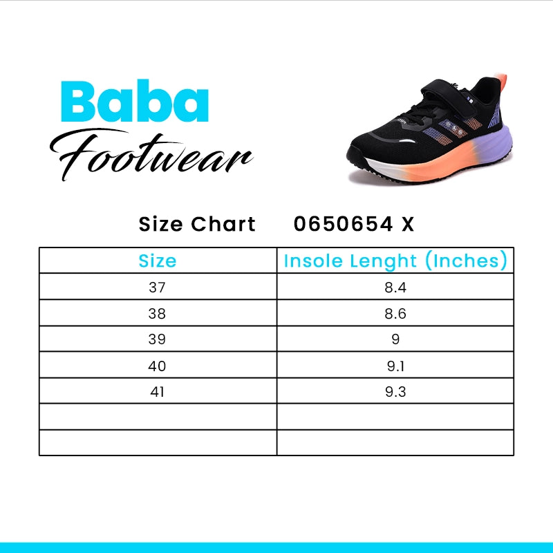 Baba Jogger Shoes Orange 650654