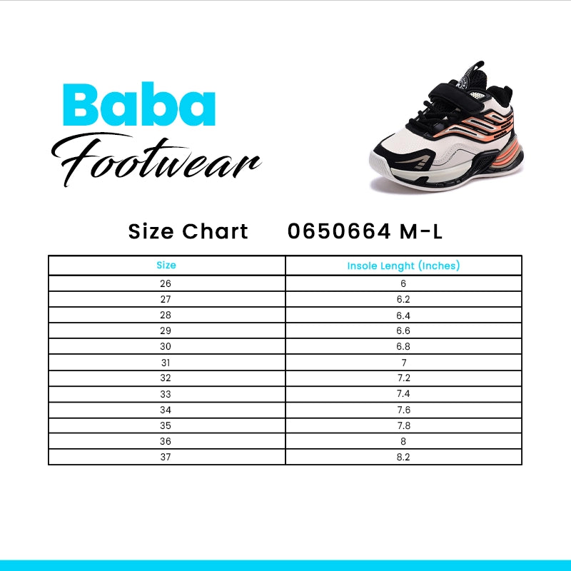 Baba Jogger Shoes Orange 0650664