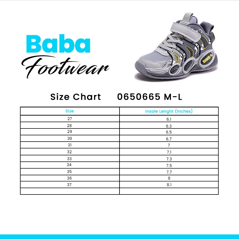 Baba Jogger Shoes Gray 0650665