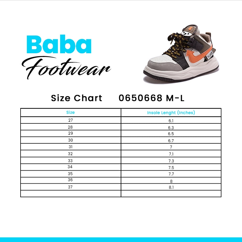 Baba Jogger Shoes Orange 0650668