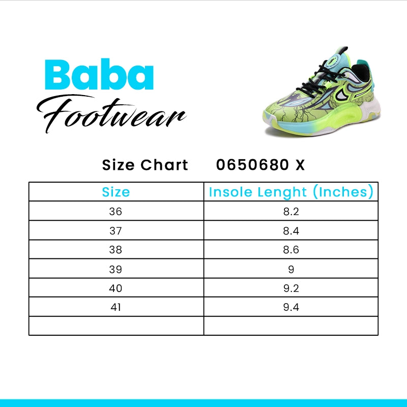 Baba Jogger Shoes Green 650680